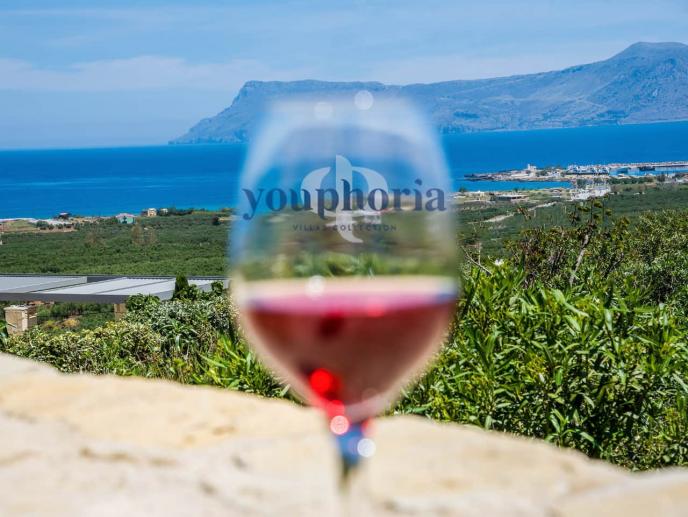 Good Wine & Superb Views - Youphoria Villas Crete