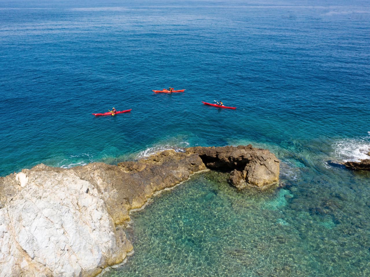 Activity of Day :  Sea Kayak Day Trip - Sfakia & Loutro Village