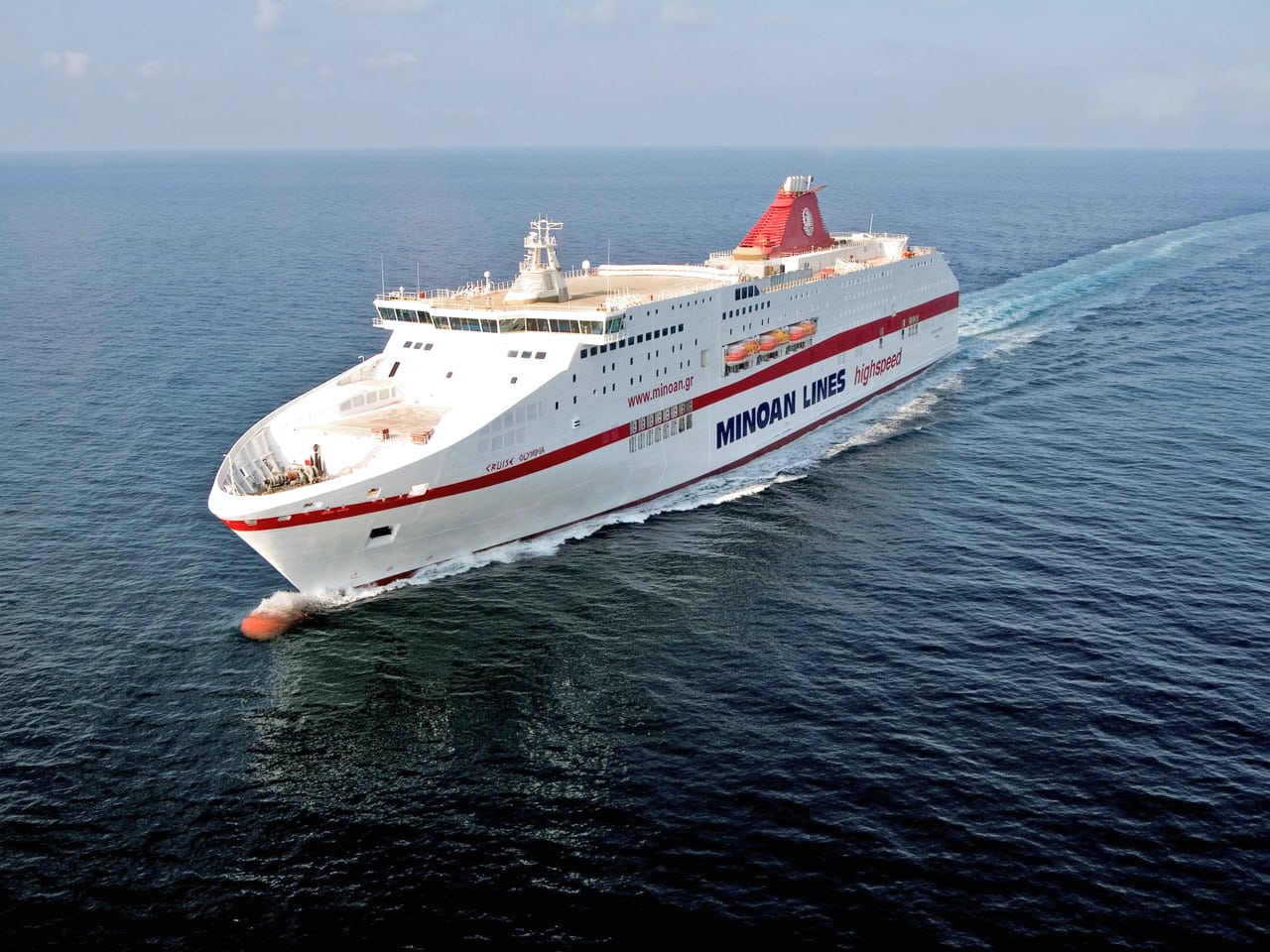 Minoan Lines’ Mykonos Palace Ferry Becomes Eco-friendly