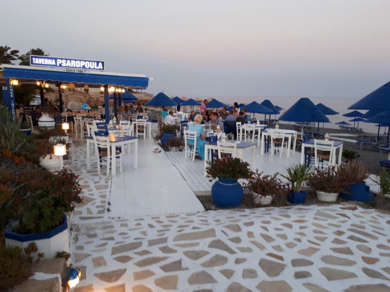 Taverna Psaropoula Is Our New Find - Koutsounari Beach Lasithi Crete