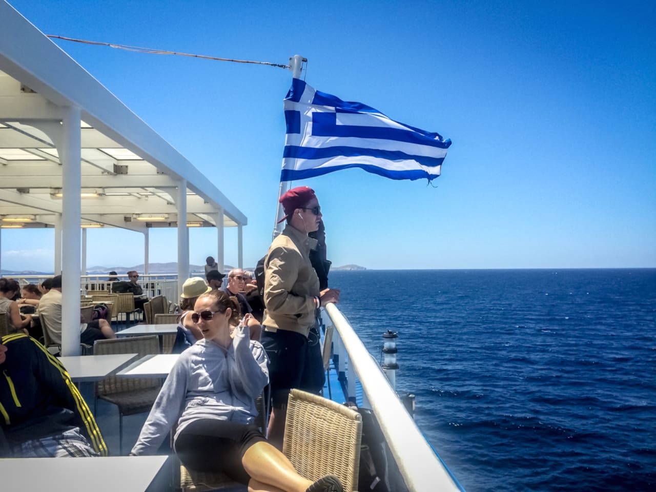 Covid-19 Checks Continue on Board Greek Ferries