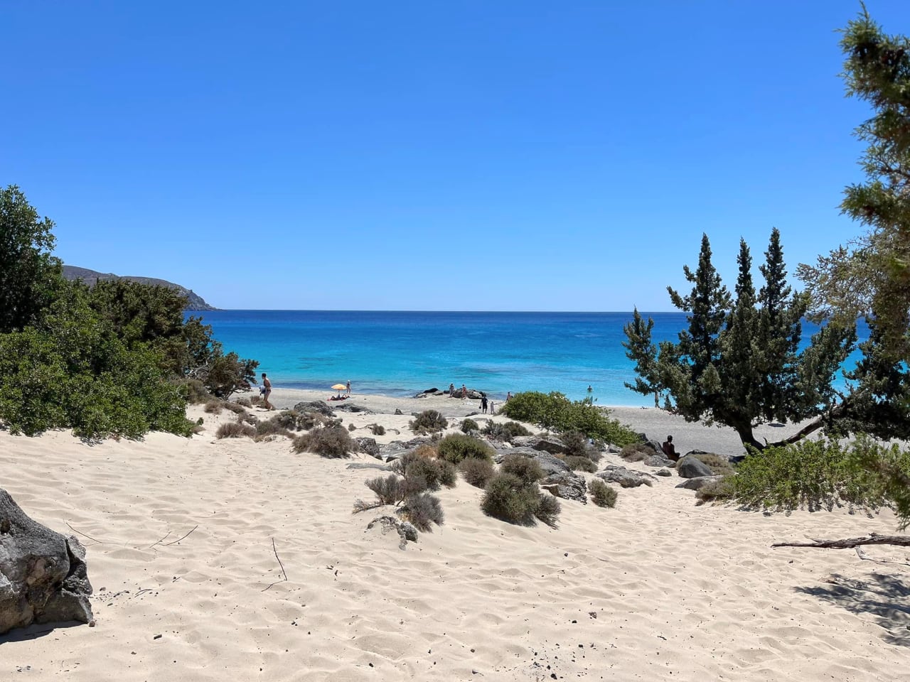 Kalimera from sunny, bright Kedrodasos Beach ... Summer is here for good