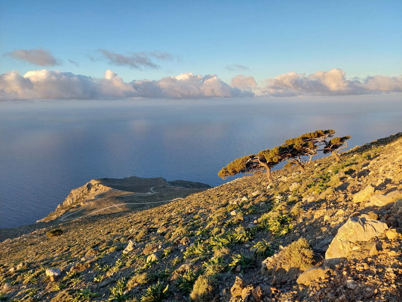 The stunning Asterousia Mountains