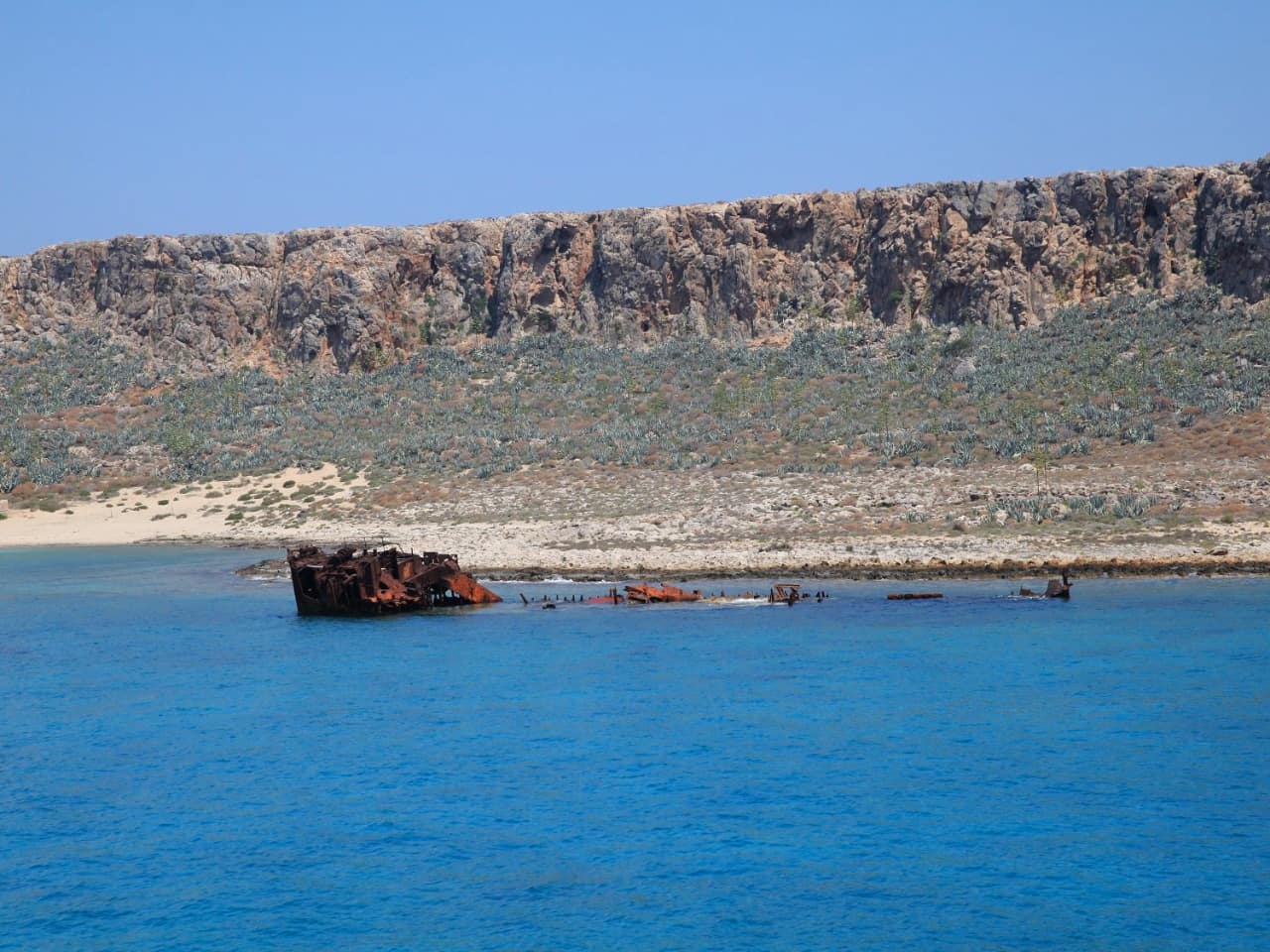 shipwreck gramvousa chania crete, activities chania crete