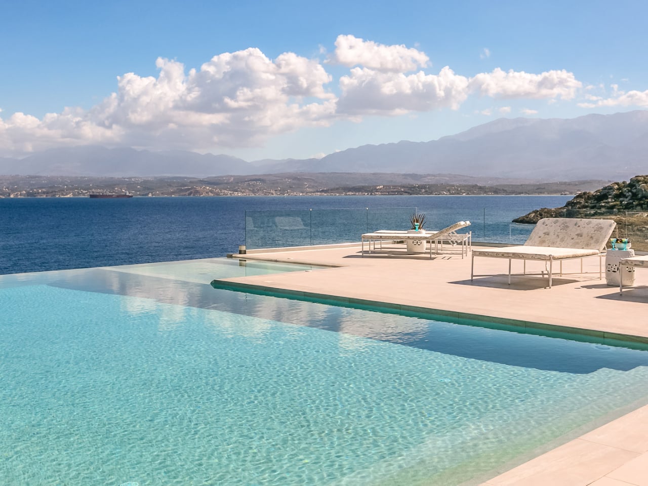 Villa Imperial is a truly stunning villa on Crete island at Akrotiri Chania
