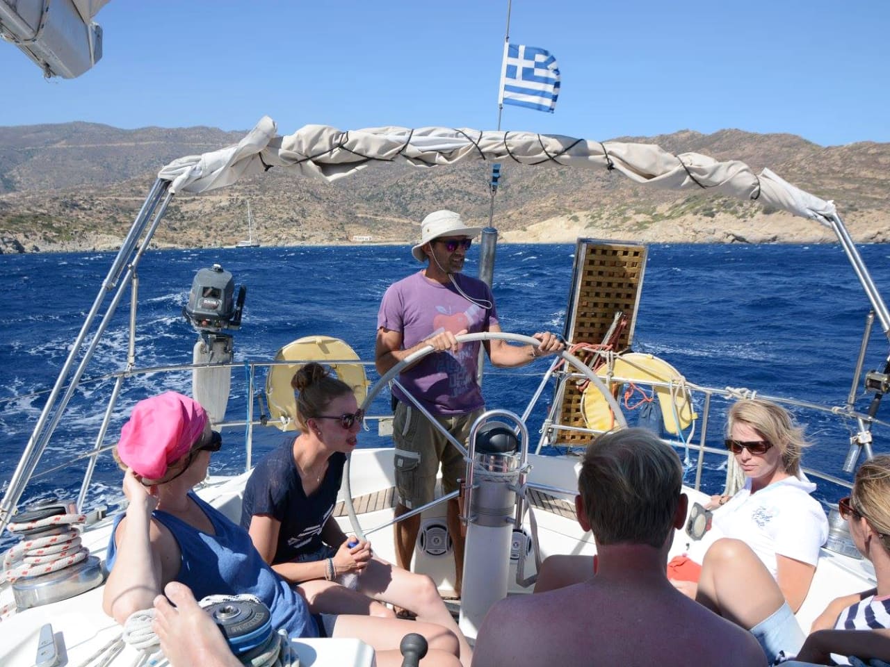 Sailing Weekly Charters heraklion Crete, greek islands sailing cruises, santorini sailing cruise from heraklion, milos sailing cruise, sikinos sailing cruise, kithira sailing trip, anafi sailing trip, mykonos sailing trip, best sailing cruises greece