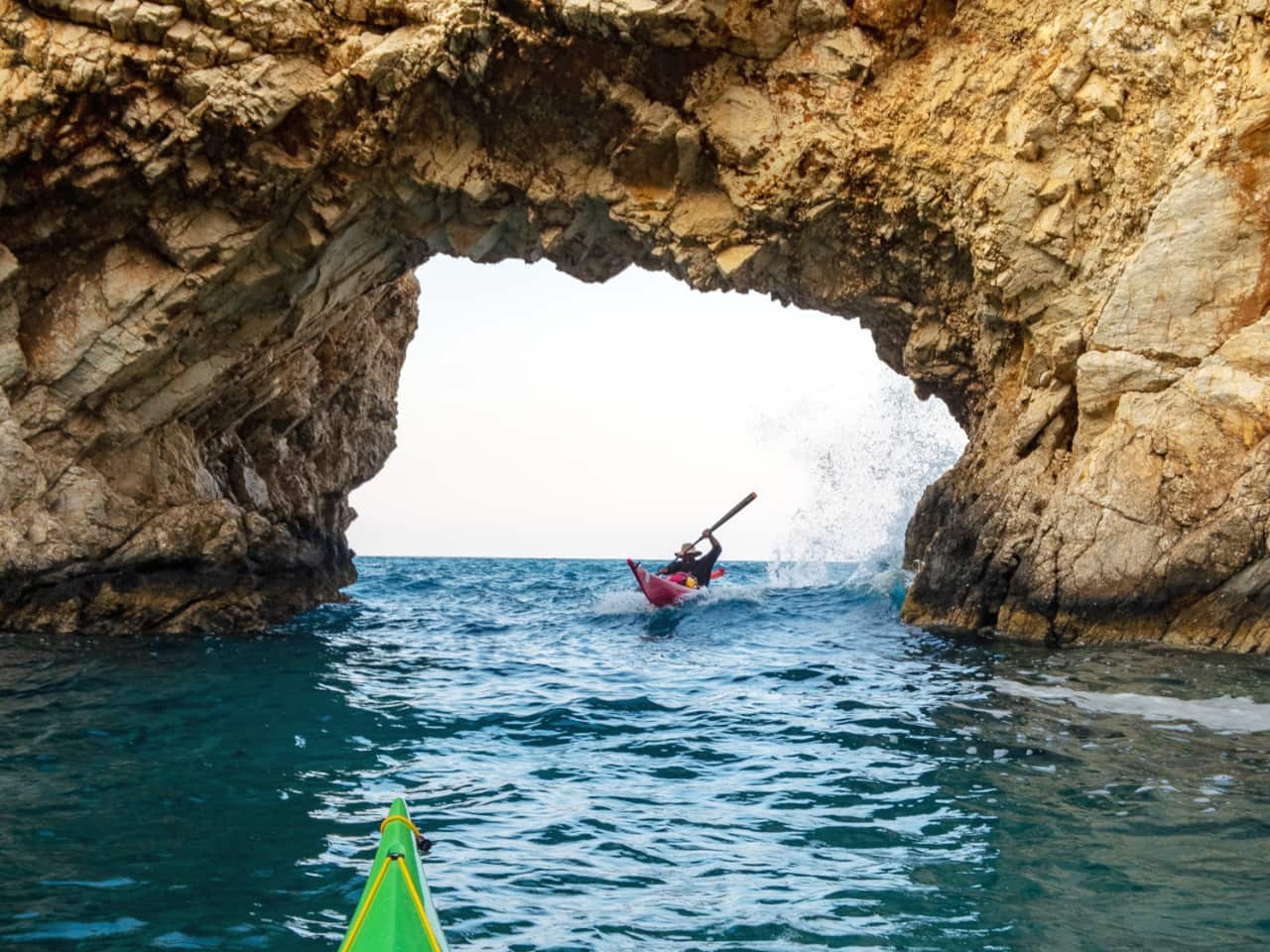 Sea Kayaking - Level 2 Sea Kayak Course, Level 2 Sea Kayak Course crete, Sea Kayaking best course crete, sea kayak lesson nearby heraklion