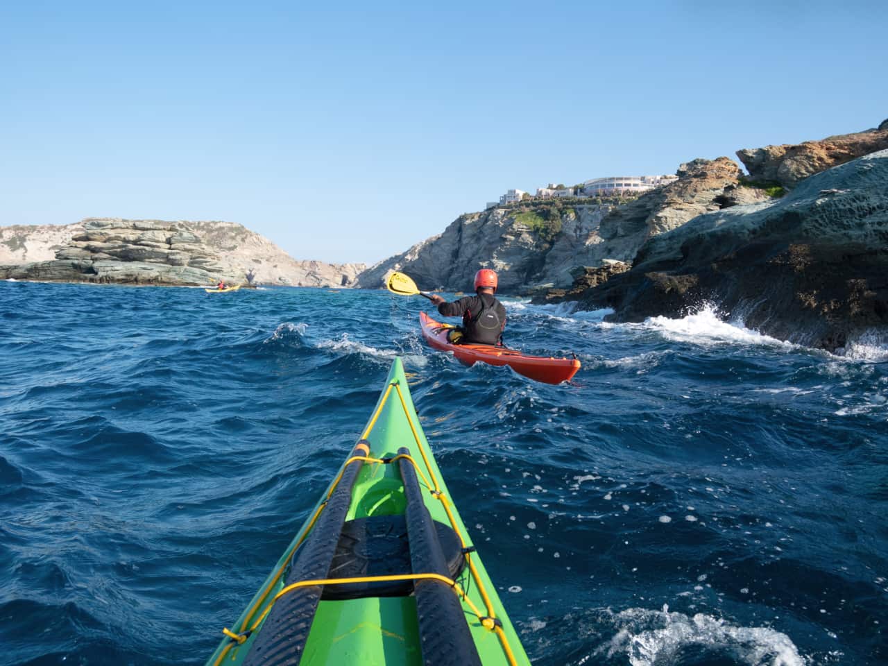 Sea Kayaking - Level 2 Sea Kayak Course, Level 2 Sea Kayak Course crete, Sea Kayaking best course crete, sea kayak lesson nearby heraklion