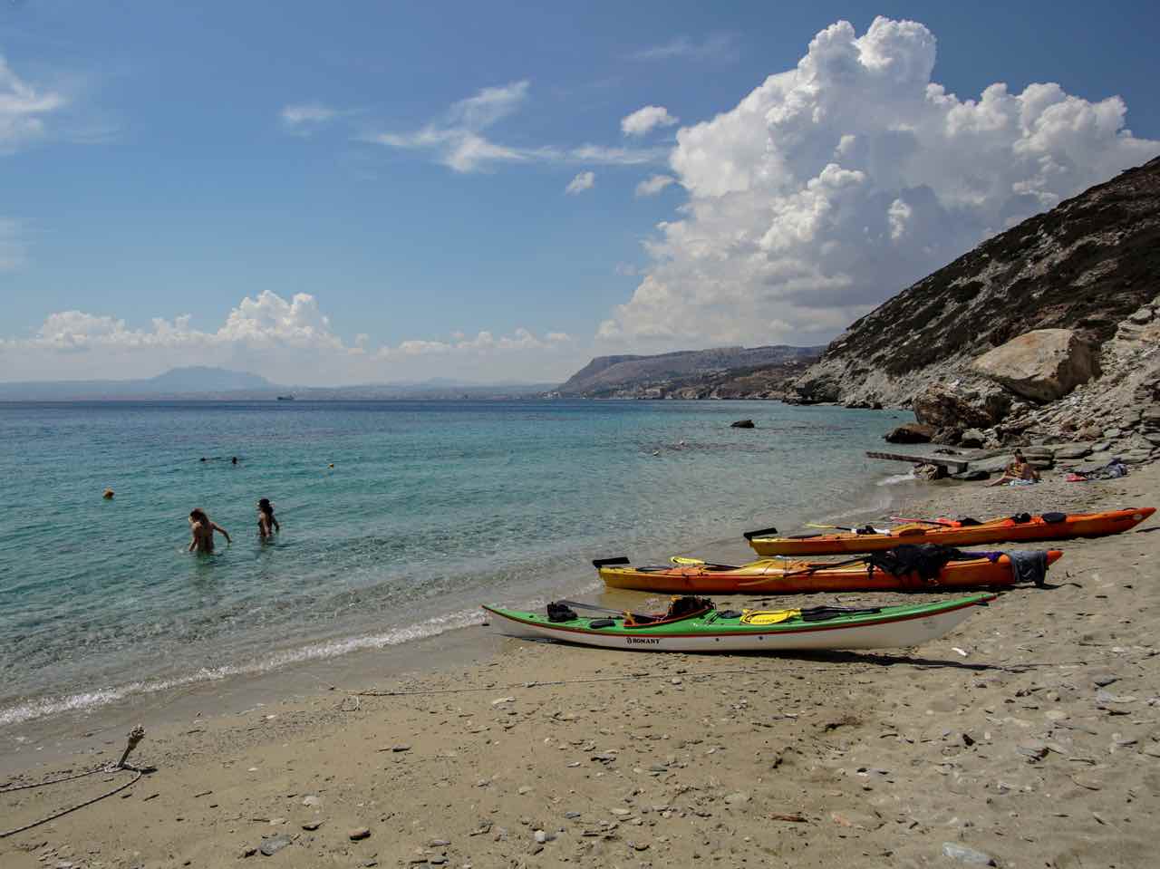 sea kayak daily trip agia pelagia lygaria, sea kayak trips crete, sea kayak best trips heraklion crete, activities heraklion crete, best activities iraklion crete
