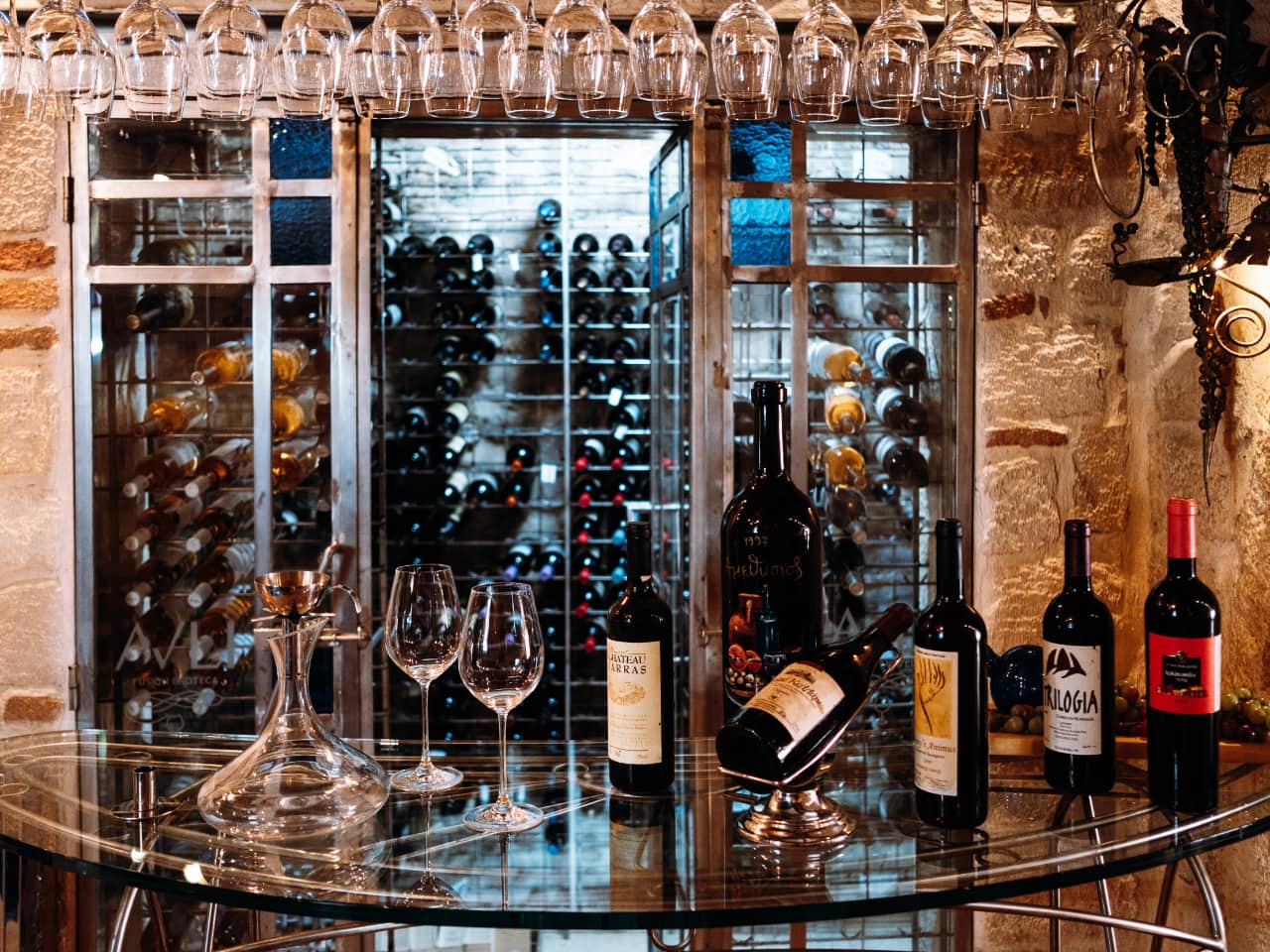 wine tasting avli restaurant rethimno, rethymno avli restaurant, organic wine tasting rethimno, wine cellar avli restaurant crete, Hellenic viniculture, greek wine makers,  largest restaurant wine cellars in Greece, best activity rethimno crete, things to do crete