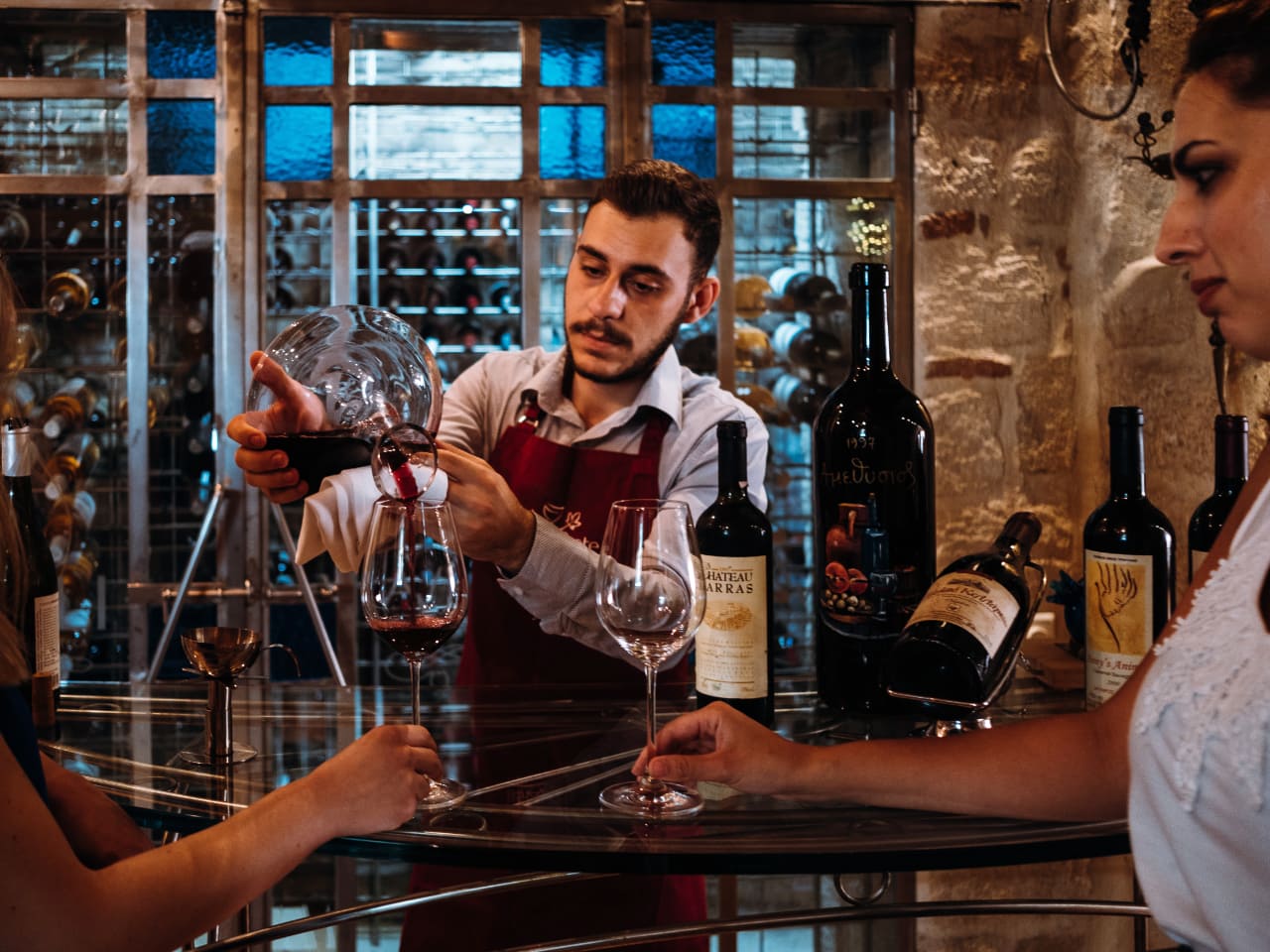 wine tasting avli restaurant rethimno, rethymno avli restaurant, organic wine tasting rethimno, wine cellar avli restaurant crete, Hellenic viniculture, greek wine makers,  largest restaurant wine cellars in Greece, best activity rethimno crete, things to do crete