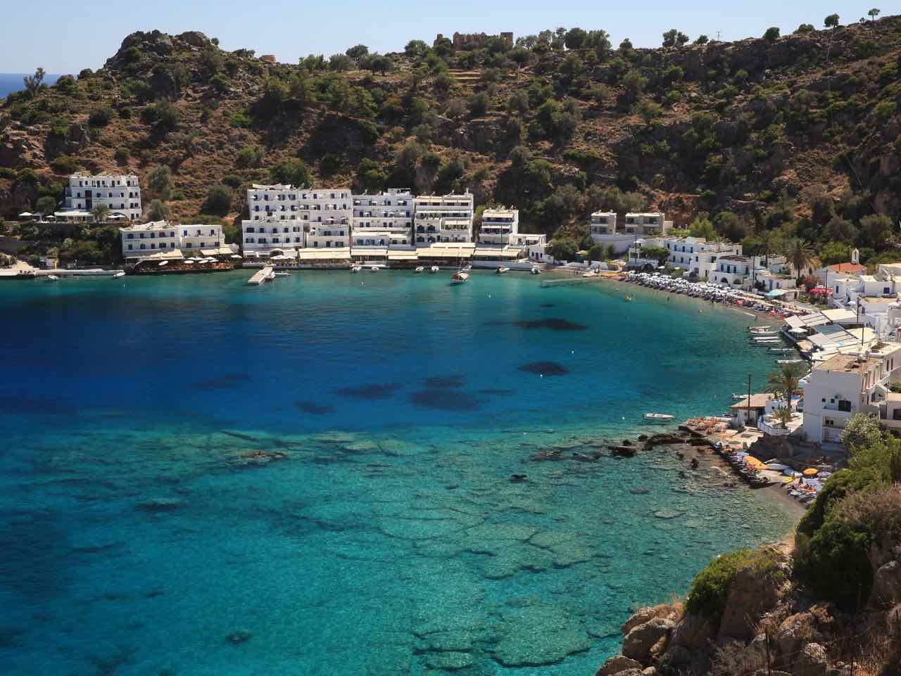 loutro village south chania crete, hiking tour chania crete