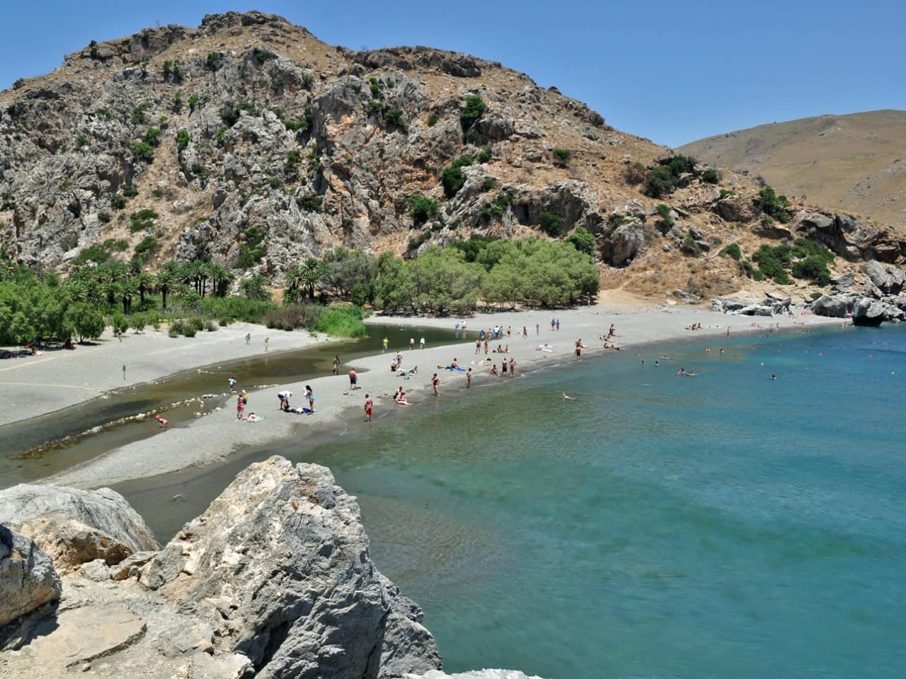 River Trek Palm Forest Of Preveli South Rethimno, hiking tour moni preveli, hiking trekking tour preveli rethimno, activities south rethymno, monastery preveli visit tour, best activity south rethimno crete, crete activities, kourtaliotiko gorge preveli south rethimno