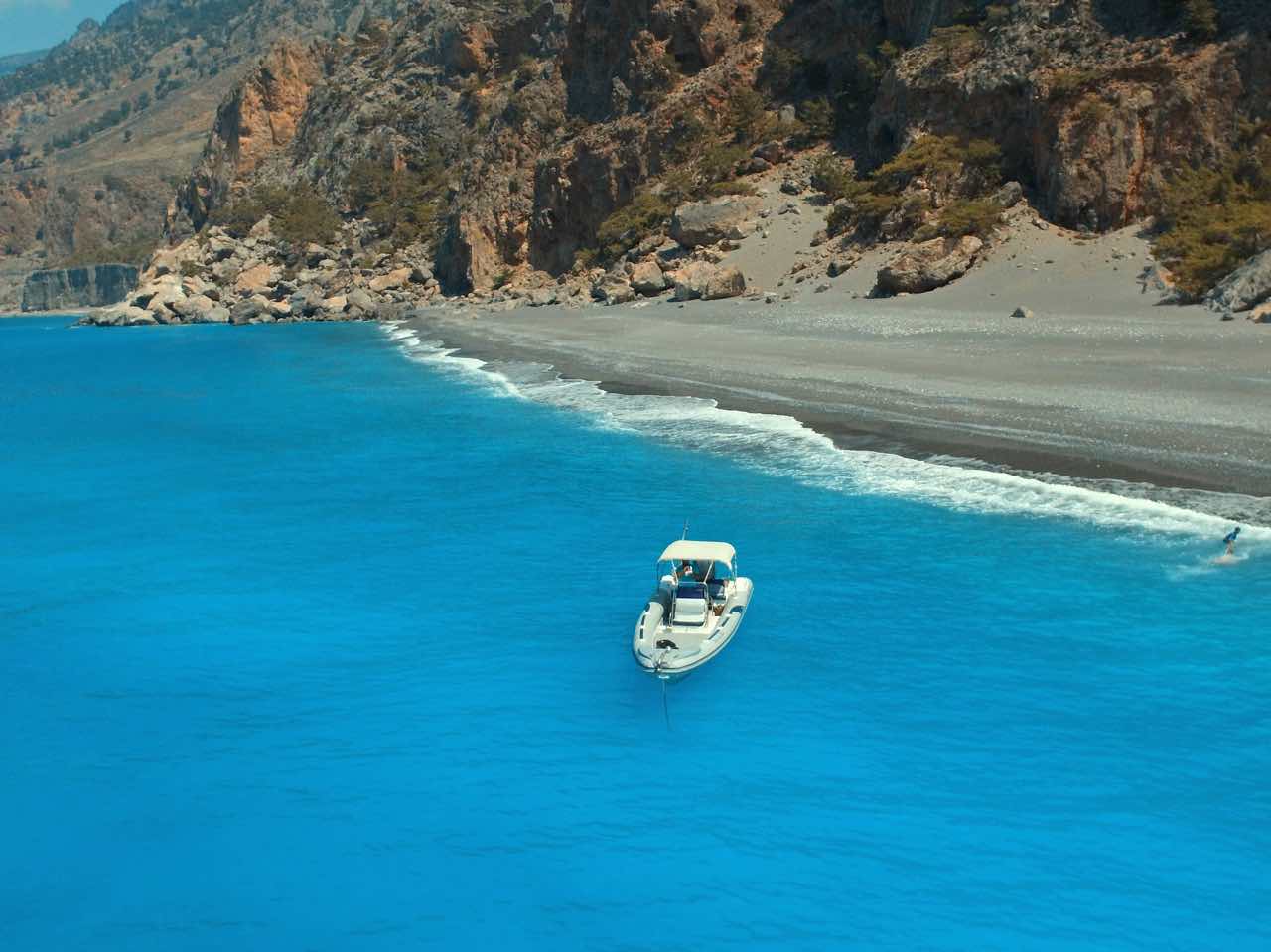 Boat Trip To Best Beaches of South Chania, loutro boat trip, sfakia boat trip, south chania beaches boat trip, marmara boat trip, kalogeros beach boat trip, agios pavlos st paul boat trip, fournoti beach boat trip, best boat trips sfakia crete