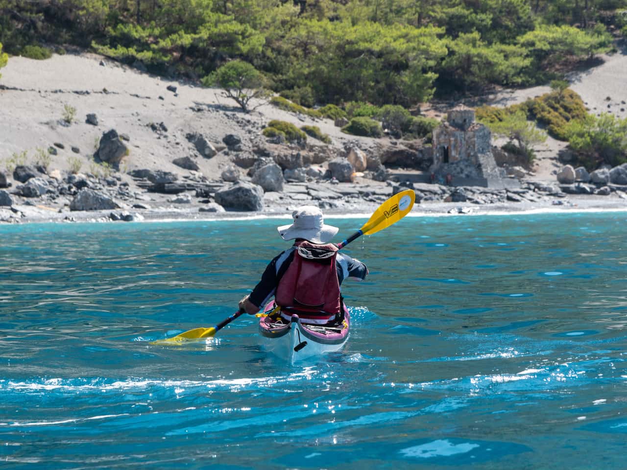 7 Days Sea Kayak Trip Western Crete, activities crete, activities chania crete, sougia village, loutro village, sfakia village, loutro village, marmara beach, agia roumeli village, samaria gorge, aradena gorge, best things to do crete