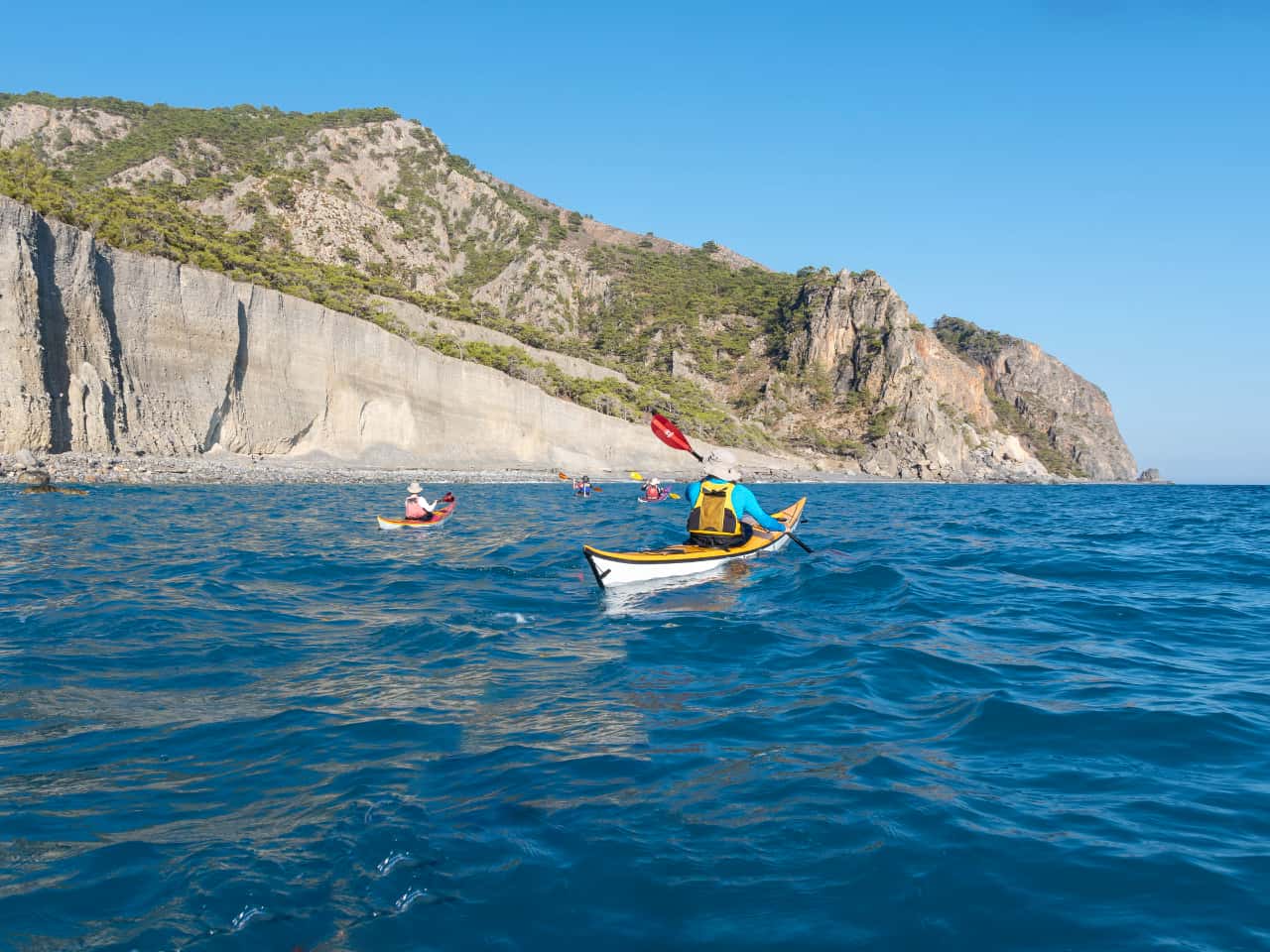 7 Days Sea Kayak Trip Western Crete, activities crete, activities chania crete, sougia village, loutro village, sfakia village, loutro village, marmara beach, agia roumeli village, samaria gorge, aradena gorge, best things to do crete