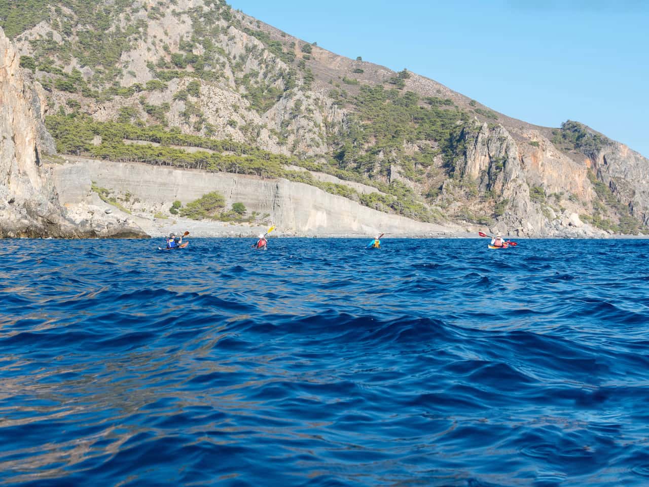 7 Days Sea Kayak Trip Western Crete, activities crete, activities chania crete, sougia village, loutro village, sfakia village, loutro village, marmara beach, agia roumeli village, samaria gorge, aradena gorge, best things to do crete