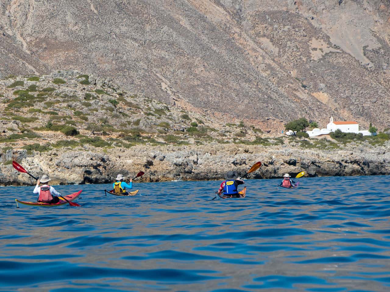 7 Days Sea Kayak Trip Western Crete, activities crete, activities chania crete, sougia village, loutro village, sfakia village, loutro village, marmara beach, agia roumeli village, samaria gorge, aradena gorge, best things to do crete