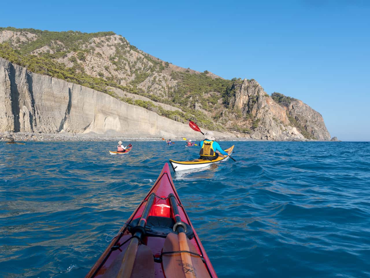 domata beach, multi day sea kayak expedition south chania crete, sea kayak tour chania, sea kayak trip south chania, best sea kayak expedition greece