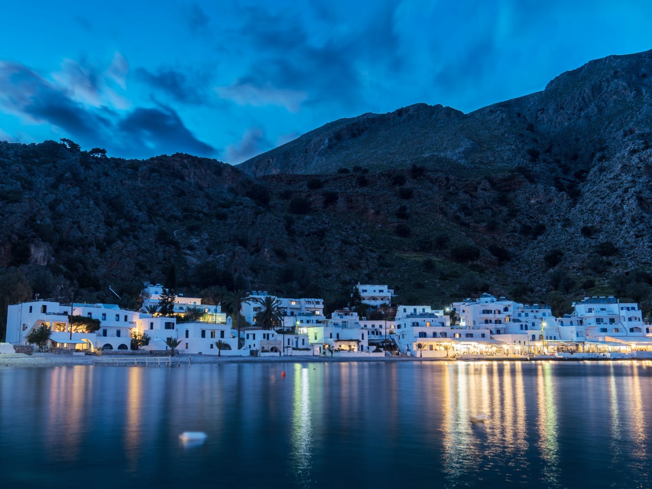 loutro village, multi day sea kayak expedition south chania crete, sea kayak tour chania, sea kayak trip south chania, best sea kayak expedition greece