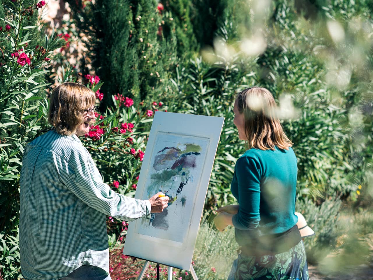 Art Retreats in Gavalochori Village, Chania, Crete, artful retreat chania crete, bleverde villas penelope orfanoudaki artist, best art retreat crete