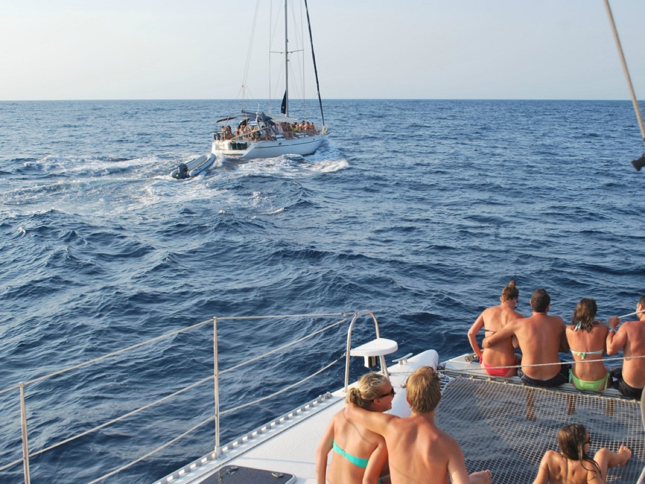 A Day Out Sailing Chania, Short Day Private sailing Tour, sailing chania crete, sailing activities chania, chania activities, best sailing trip chania crete, chania sailing theodorou island, agioi theodoroi island sailing chania, sail fishing summer, sailing in Crete