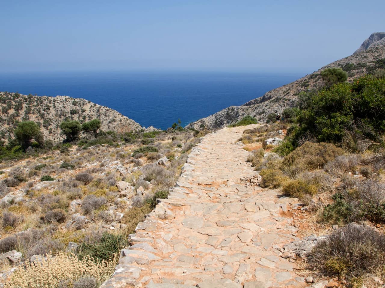 On the way to Katholiko Beach