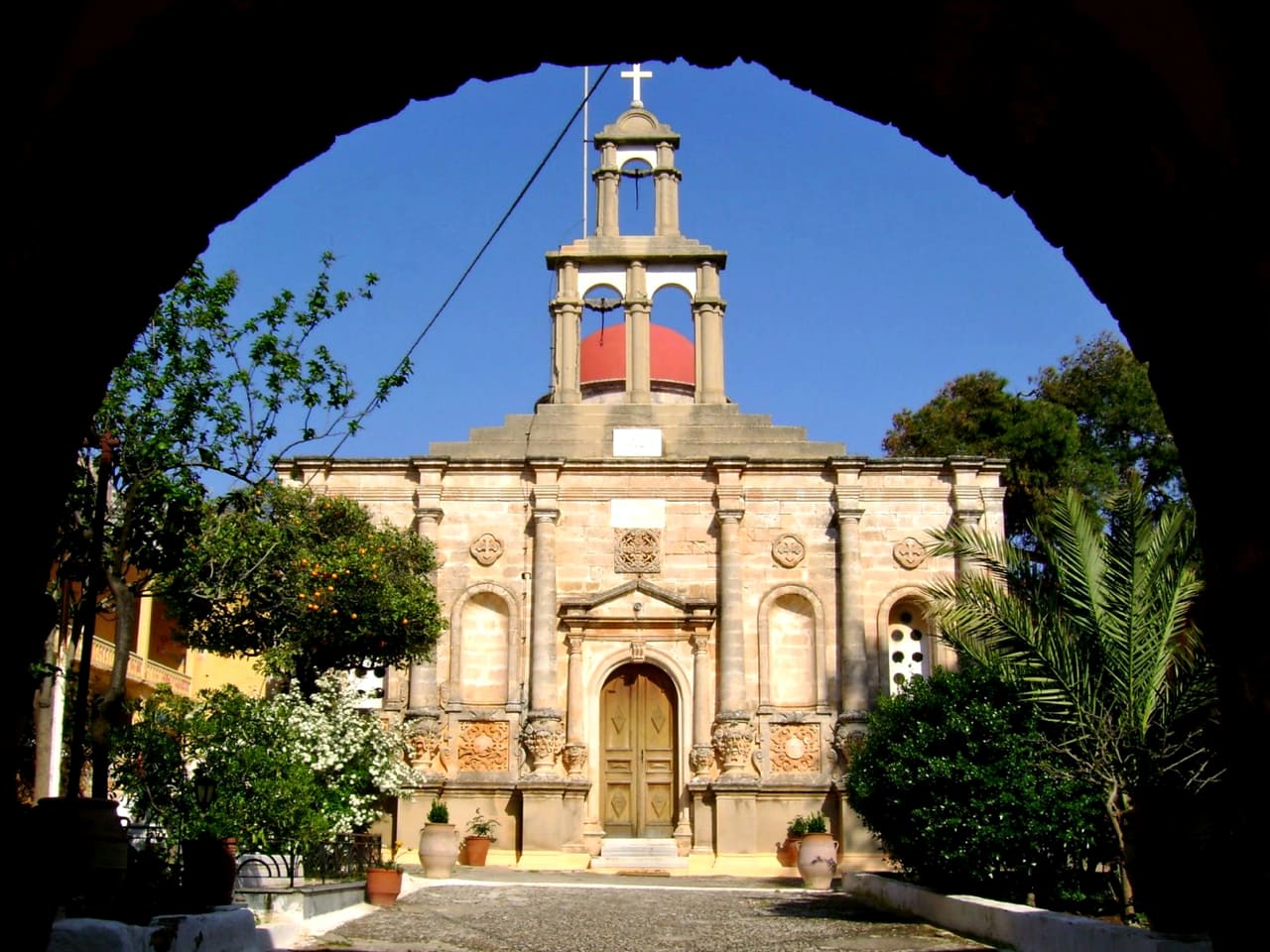 The significant Gouvernetou Monastery