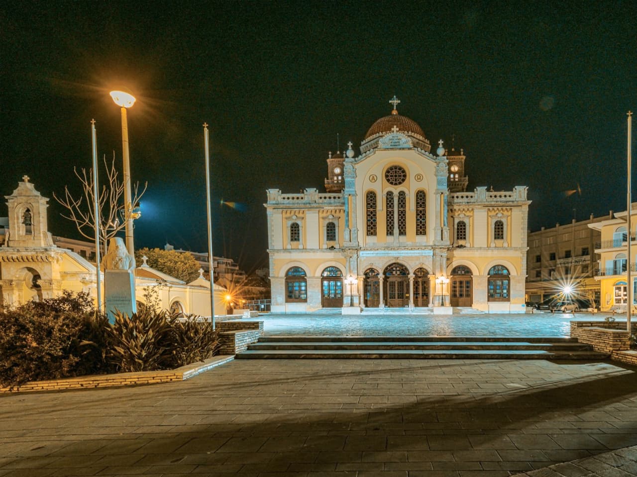 St. Minas Cathedral in Heraklion Crete