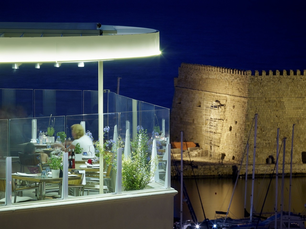 Herbs’ Garden Restaurant, Lato Boutique Hotel in Heraklion Crete, herbs restaurant heraklion, best restaurants iraklion crete