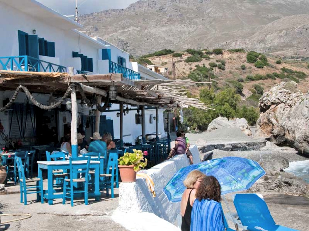 agia fotia taverna, agia fotini taverna rethimno crete, south rethimno best restaurant, agia fotia kerames rethimno