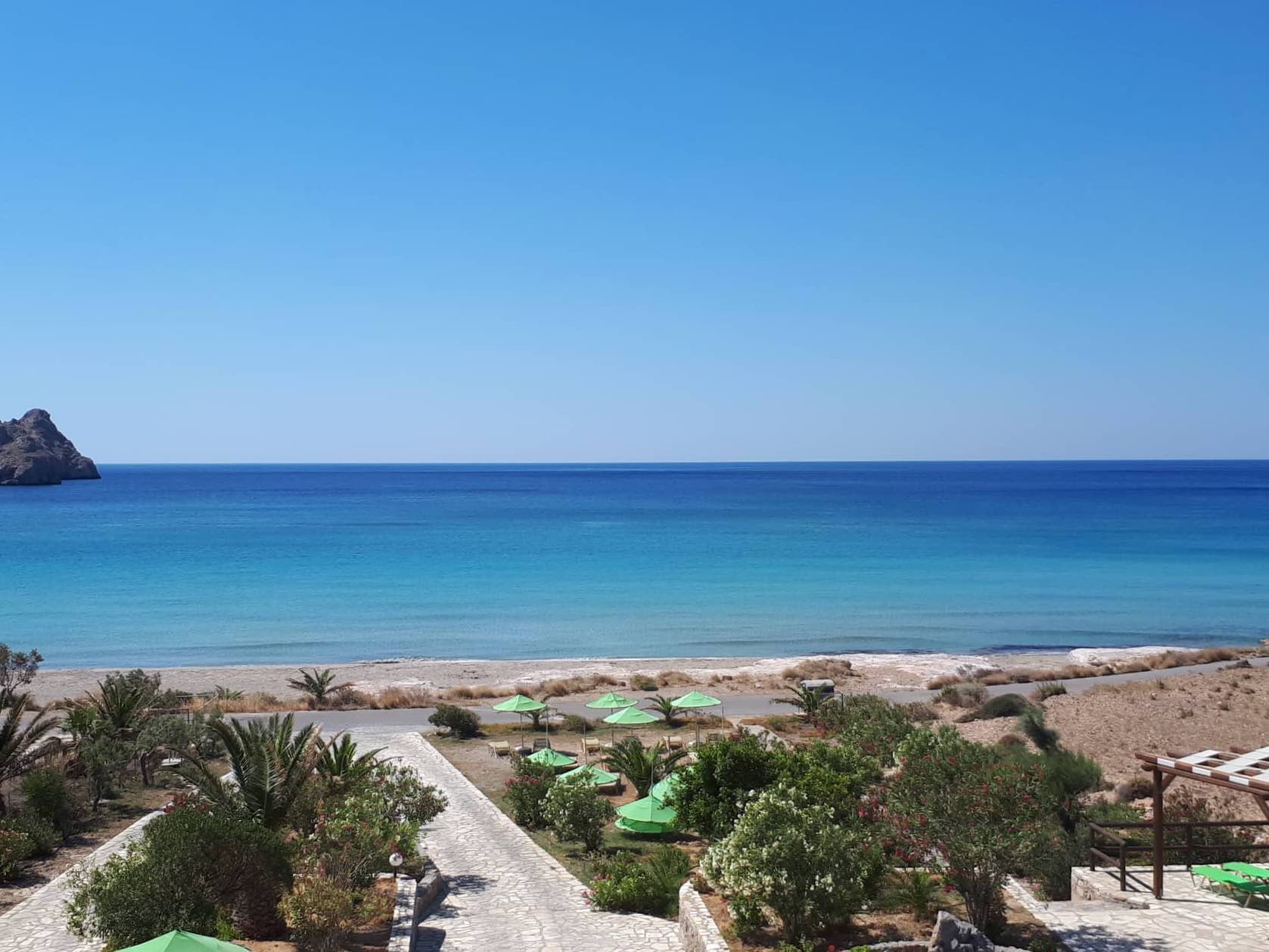 Stunning sea views from our Akti Rooms - Xerokambos