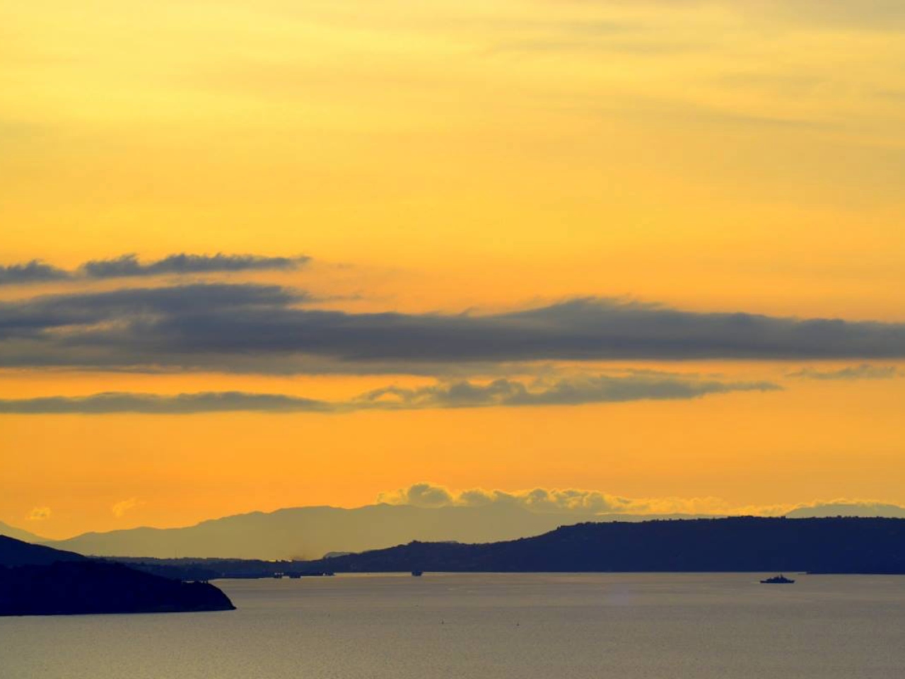 kokkino chorio chania sunset
