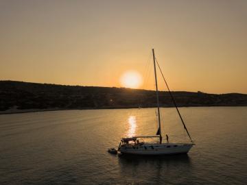 CreteTravel,South Crete,Sunset Sailing Trip In Sfakia Area & Loutro Village