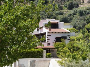 mountain views, monastery estate guesthouse, monastery retreat hotel, moni village hotel with apartments, Deluxe apartment with private yard and hot tub, sougia village best place to stay, where to stay sougia village, monasteri estate hotel sougia