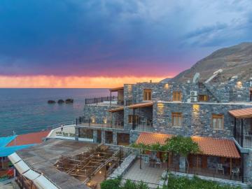 xenia hotel sfakia crete, xenia family hotel chora sfakion, sfakia hotels, sfakia where to stay, sea view hotel sfakia, sfakia best hotel to stay, sfakia port ferries to loutro 