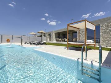 Kouros n' Kori Villas Kamilari Village, kouros and kori Villas, kamilari south heraklion best villas, south crete residences private pool, family villas kamilari, big groups south heraklion, crete villas private pool, two bedroom villas sea view kamilari, traditional village villas