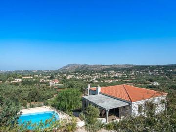 villa levanda, family three bedroom villa gavalochori chania crete, luxury villa private pool west crete, apokoron villlas chania, family best villa chania crete, village atmosphere villa chania