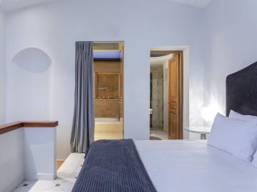 penthouse suite casa delfino hotel, boutique hotel chania crete, best hotel chania, where to stay chania, luxury stay chania crete
