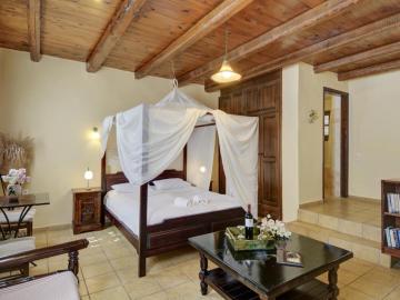 superior double room, elia traditional hotel chania crete, ano vouves elia inn, kolimvari elia hotel spa