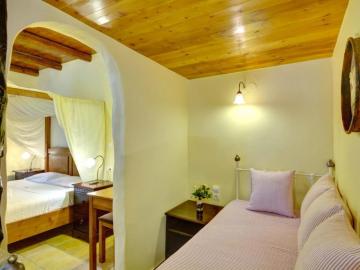 deluxe double room, elia traditional hotel chania crete, ano vouves elia inn, kolimvari elia hotel spa